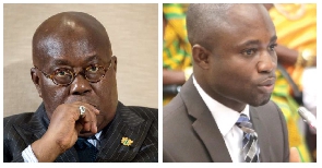 President Nana Addo Dankwa Akufo-Addo and Kwabena Mintah Akando