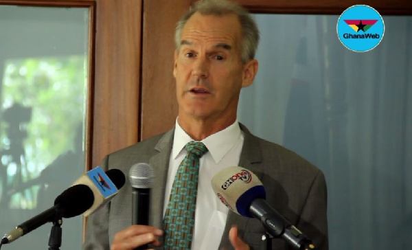 Andrew Barnes, the Australian High Commissioner to Ghana