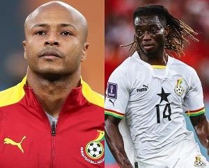 Dede Ayew and Gideon Mensah