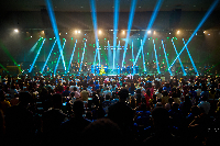 The programme opened with worship that gradually drew the congregation in.