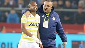 Andre Ayew defied doctors to continue to play for Fenerbahce