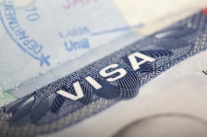 File photo of USA Visa