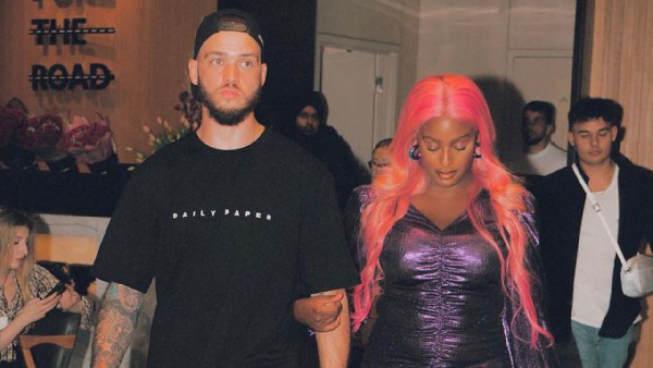 Ryan Taylor and DJ Cuppy were dating  in 2022