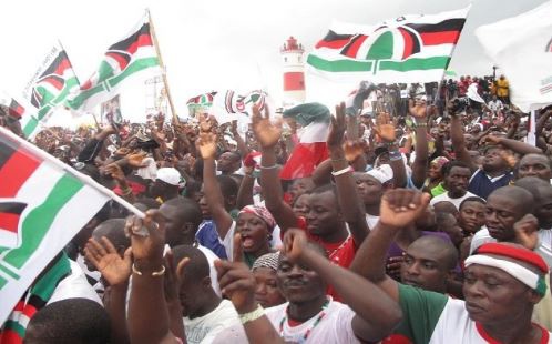 NDC supporters.       File photo.