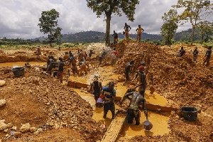 Galamsey activities have destroyed majority of farmland and water bodies in the Country