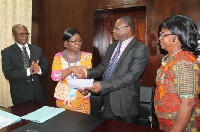 Accra Polytechnic signing MOU with GSS