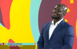 Former Black Stars captain and U-17 World Cup winner Stephen Appiah