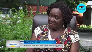 Prof. Naana Jane Opoku-Agyemang is the vice-presidential candidate of the NDC