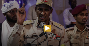 The Sudanese Rappid Support Forces (RSF) leader, General Mohamed Hamdan Daglo, known as Hemedti