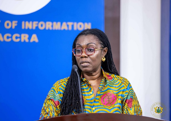 Minister for Communications and Digitalisation, Hon. Ursula Owusu-Ekuful