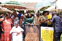 The exhibition was organised in the Ashanti Region
