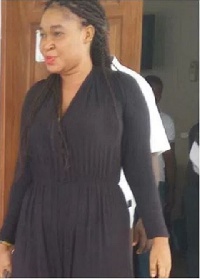 Ms Queenie Akuffo, the lady charged for sexually assaulting her co-tenant