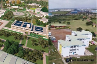 L-R: Morocco’s Mohammed VI Complex and Ghana’s Ghanaman Centre