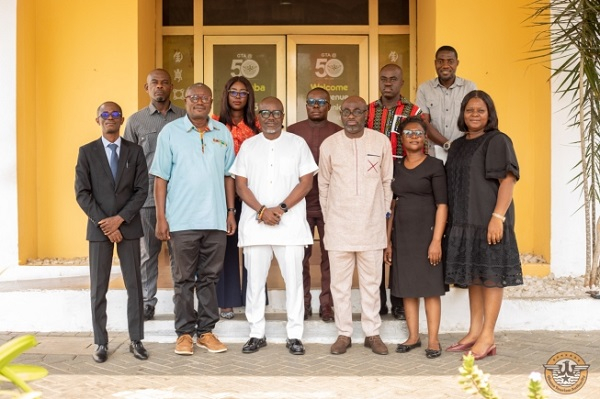 Akwasi Agyeman (right) has stepped down as CEO of GTA