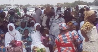 Some Muslims pilgrims were stranded at the Tamale Sports Stadium