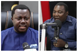 Ntim Fordjour [L] and Solomon Owusu
