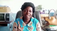The headmistress of St. Mary's SHS, Alice Martha Adjei