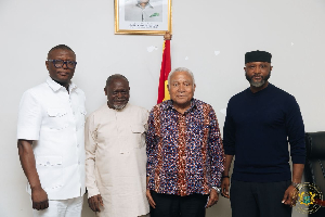 Kofi Adams (L) has instituted a new committee