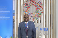 Seidu Issifu is the Minister of State for Climate Change and Sustainability