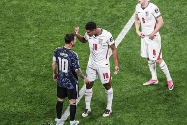 Messi and Bellingham were seen in an argument during the game