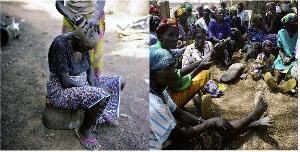 Some of the inmates of the Gambaga Witch Camp