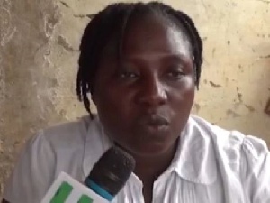 Madam Rebecca Tetteh, Mother of girl involved in sextape with the Headmaster of Edumanu