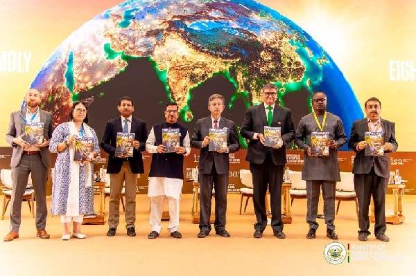 Energy Minister and other stakeholders at the event in India