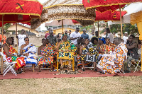 Some traditional leaders at an event