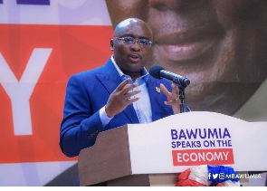 Dr Bawumia on the campaign trail