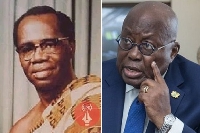 Late Kofi Abrefa Busia and President Akufo-Addo