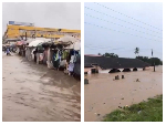 Heavy rain causes flooding and traffic chaos in parts of Accra