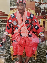 Benjamin Akwei Hammond, the new Oblahii Mantse-Youth Chief