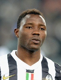 Juventus midfielder Kwadwo Asamoah