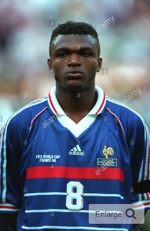 Desailly won the World Cup with France in 1998
