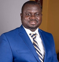 Albert Kwabena Dwumfour, President of the Ghana Journalists Association