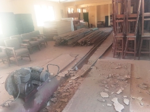 Current state of the science laboratory at Kaleo Senior High Technical School
