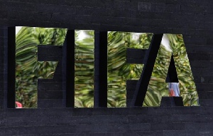 Fifa Logo At Headquarters In Switzerland