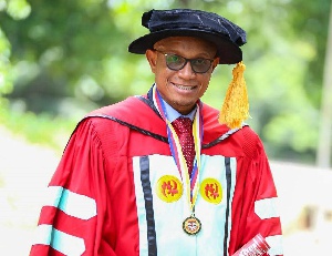 Information Minister, Mustapha Hamid graduates with a Doctorate in Religion and Human Values