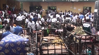 Fire destroys some belongings of the students