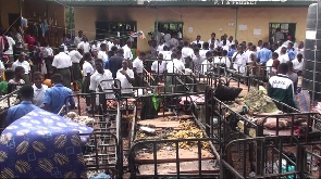 Fire destroys some belongings of the students