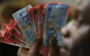 The cedi/dollar exchange rate as of last Tuesday stood at GHC5.65 per dollar