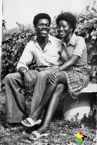 The late Amissah-Arthur and his wife Matilda