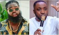 Captain Planet (L) says Prophet Uche (R) should be ashamed of his failed football prophecy