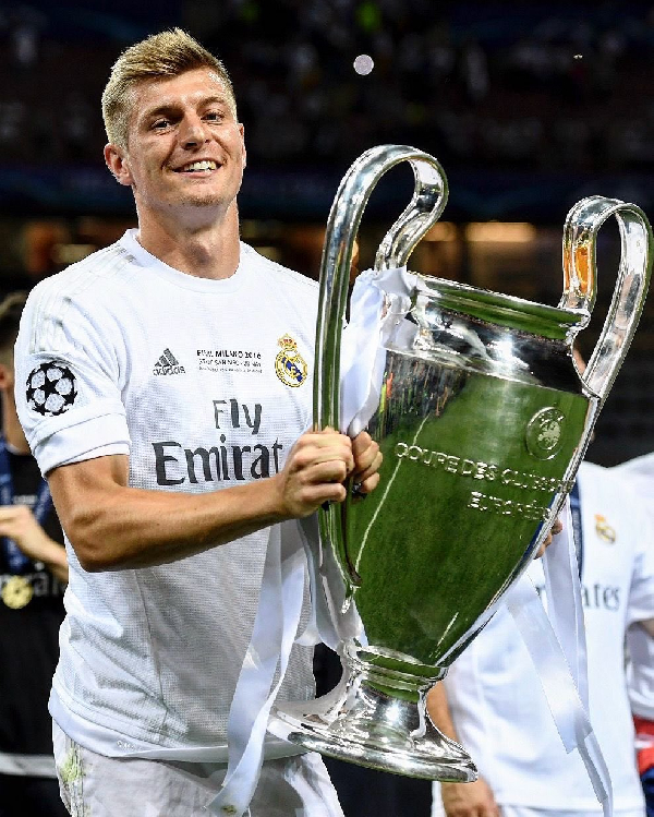 German football legend, Toni Kroos