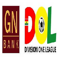 GN Bank and the Division One league logo