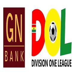 GN Bank and the Division One league logo