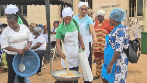 Caterers were given hands on training