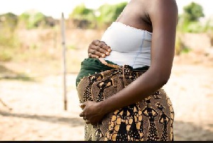 Pregnant African Girl