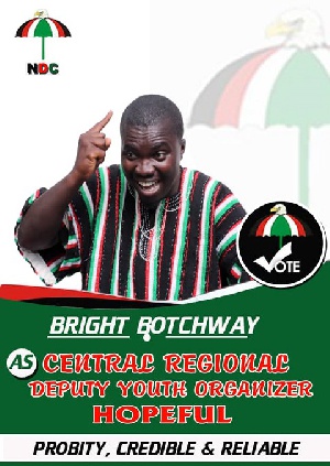 Bright Botchway, General Secretary of NDC's Young Cadres Association