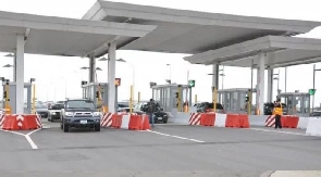 File photo of toll booth